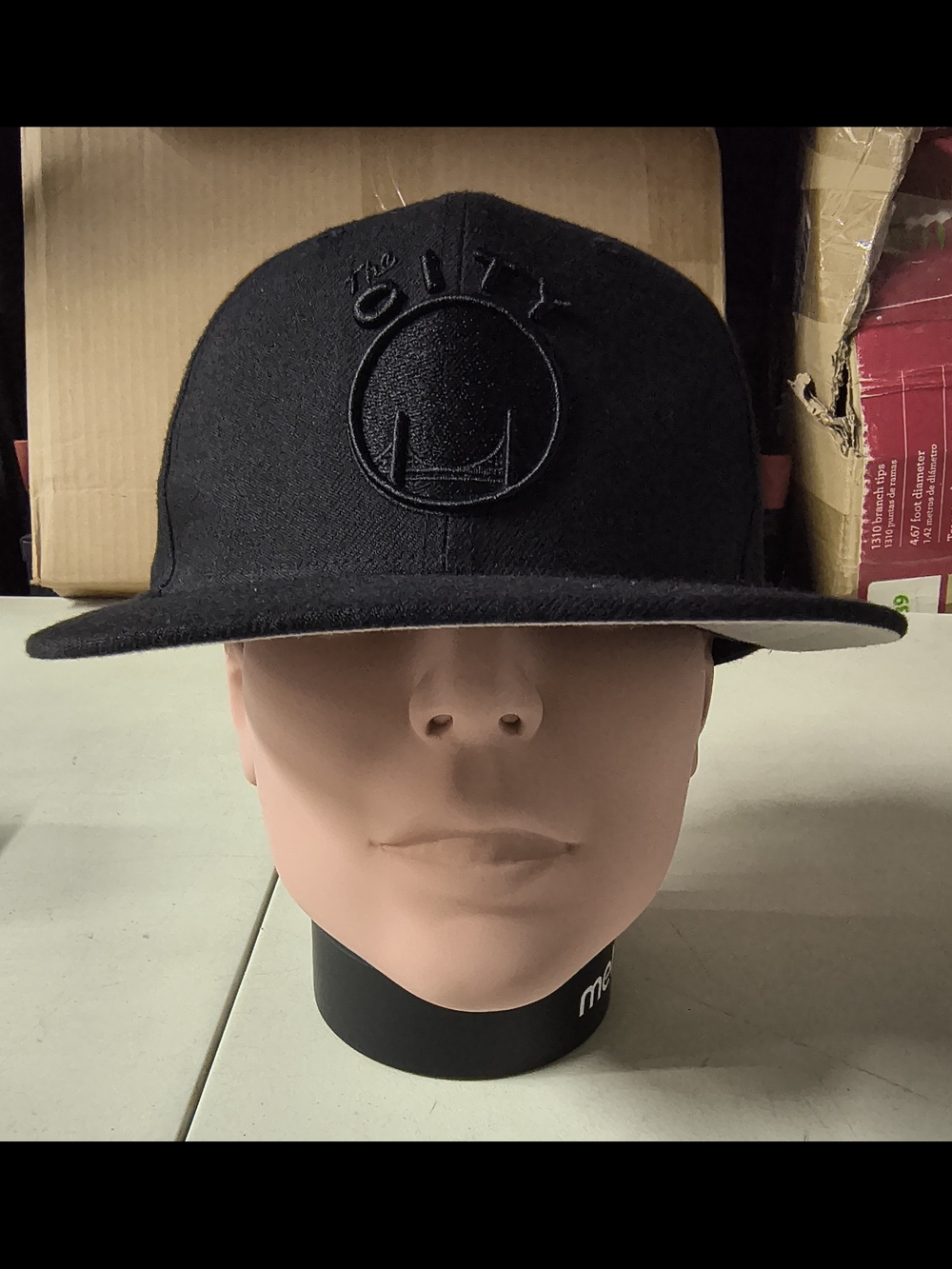'47 Brand Golden State Warriors Black On Black Snapback Hat